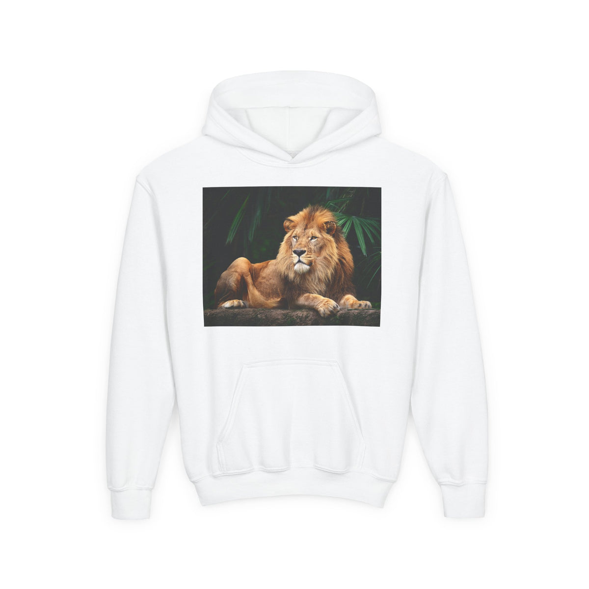 Lion Youth Heavy Blend Hooded Sweatshirt