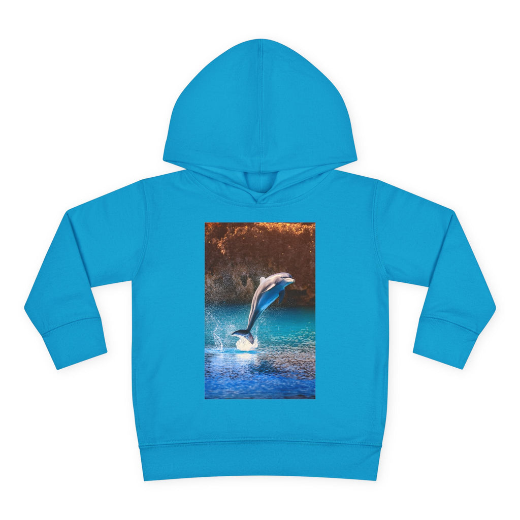 Dolphin Toddler Pullover Fleece Hoodie