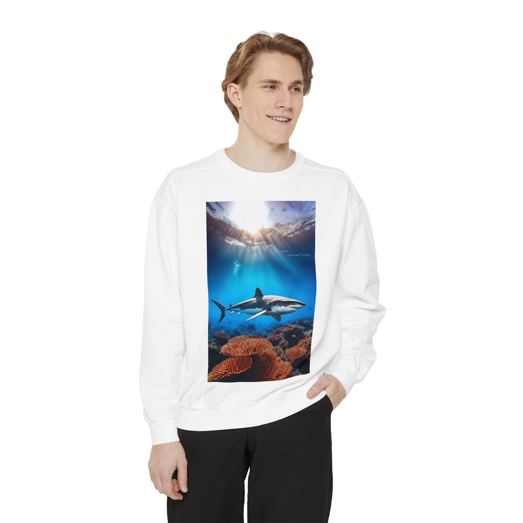 Shark Ocean Scene Sweatshirt