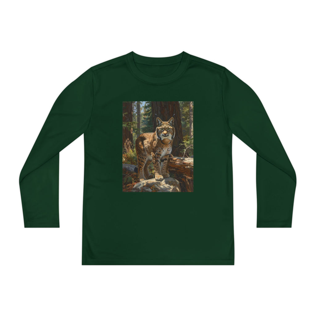 Bobcat Youth Long Sleeve Competitor Tee