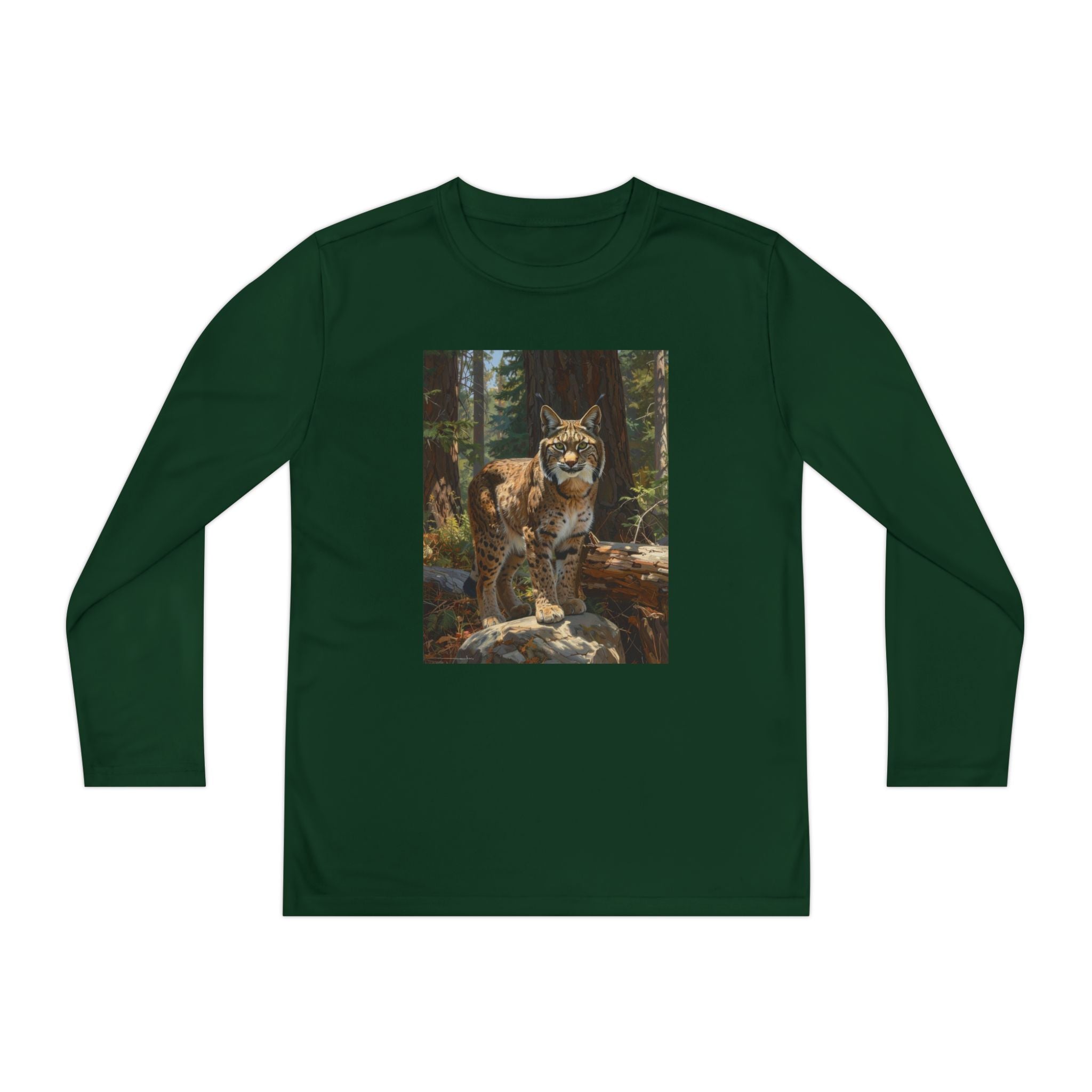Bobcat Youth Long Sleeve Competitor Tee