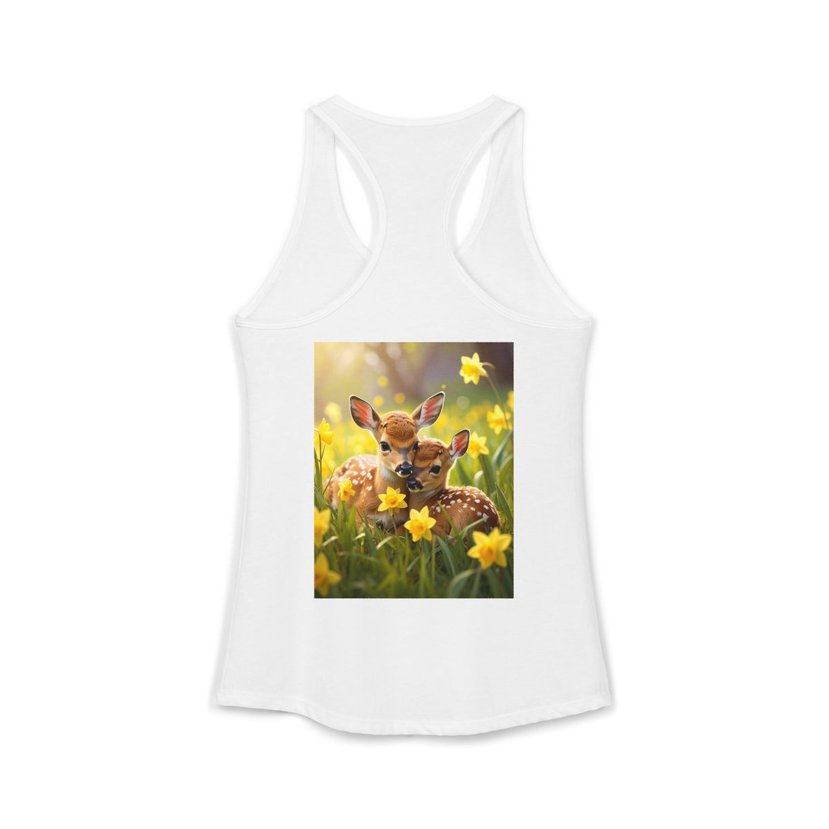 Fawns-Women's Ideal Racerback Tank