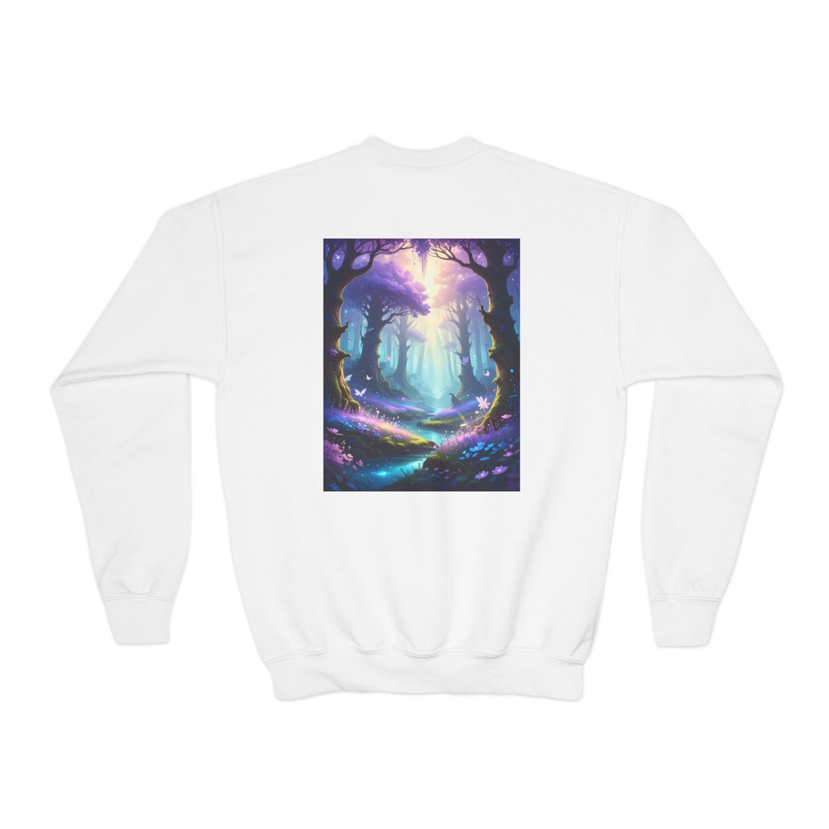 Enchanted Forest Youth Crewneck Sweatshirt