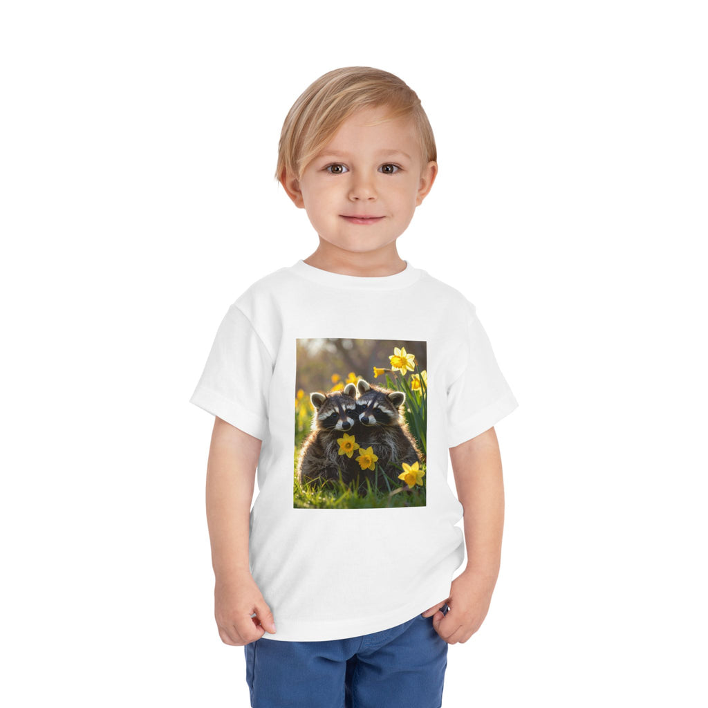 Baby Racoons Toddler Short Sleeve Tee