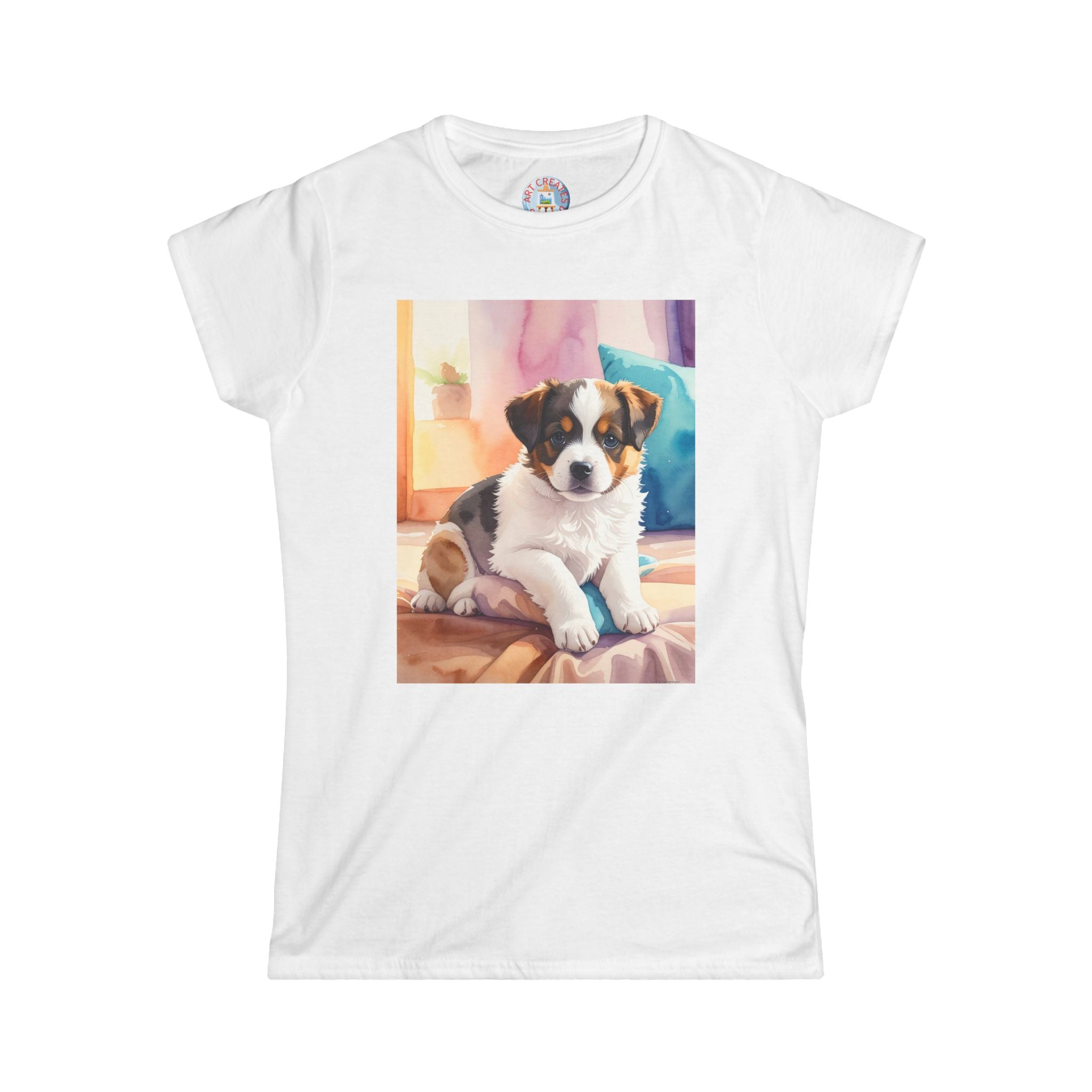 Puppy-Women's Softstyle Tee