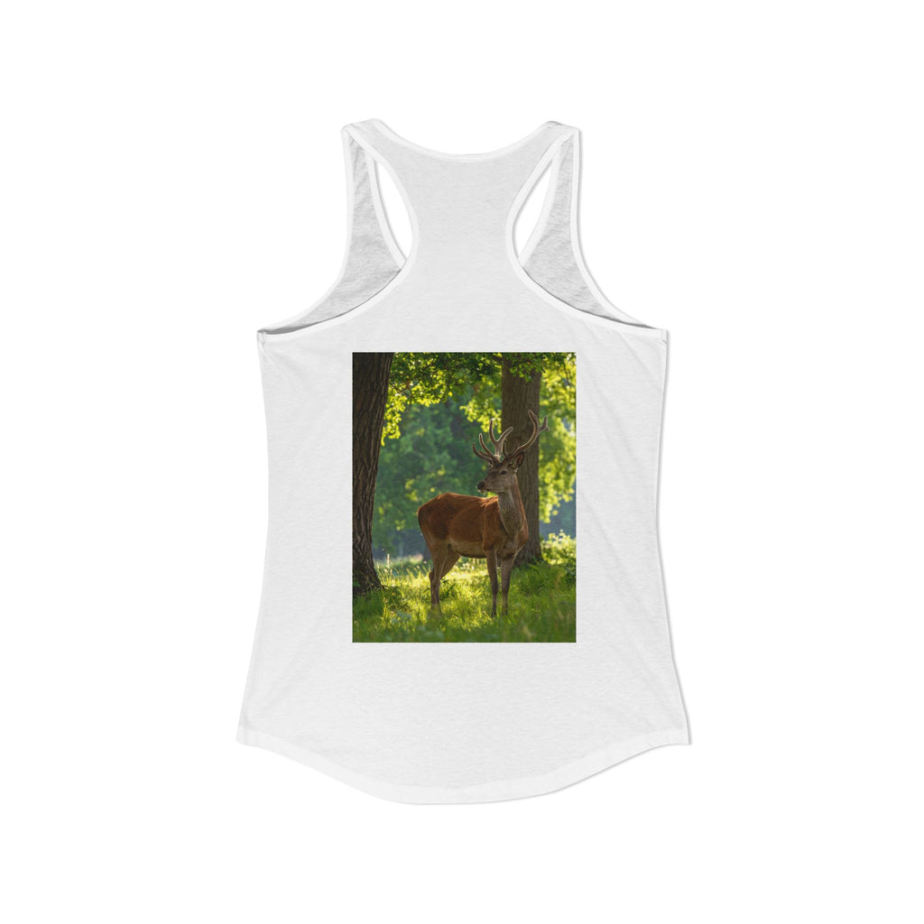 Deer-Women's Ideal Racerback Tank