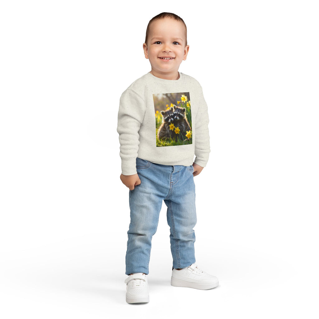 Baby Racoons Toddler Sweatshirt