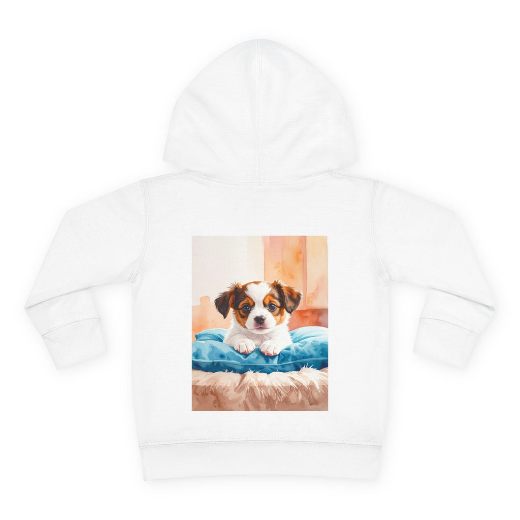 Puppy Toddler Pullover Fleece Hoodie