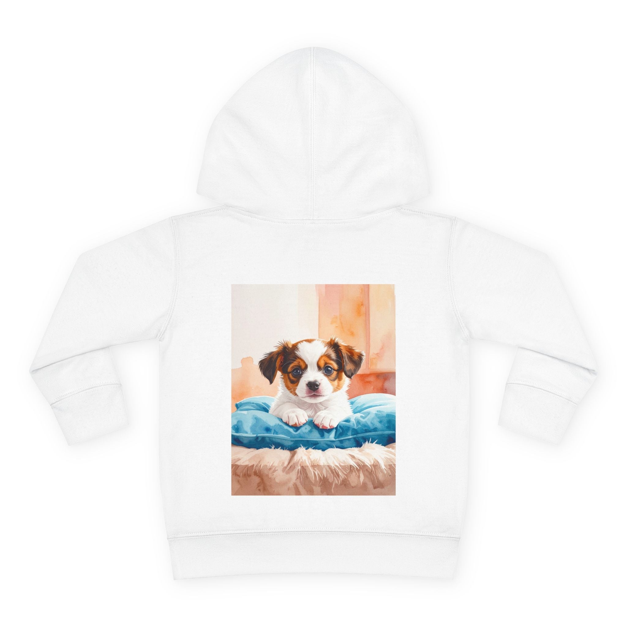 Puppy Toddler Pullover Fleece Hoodie