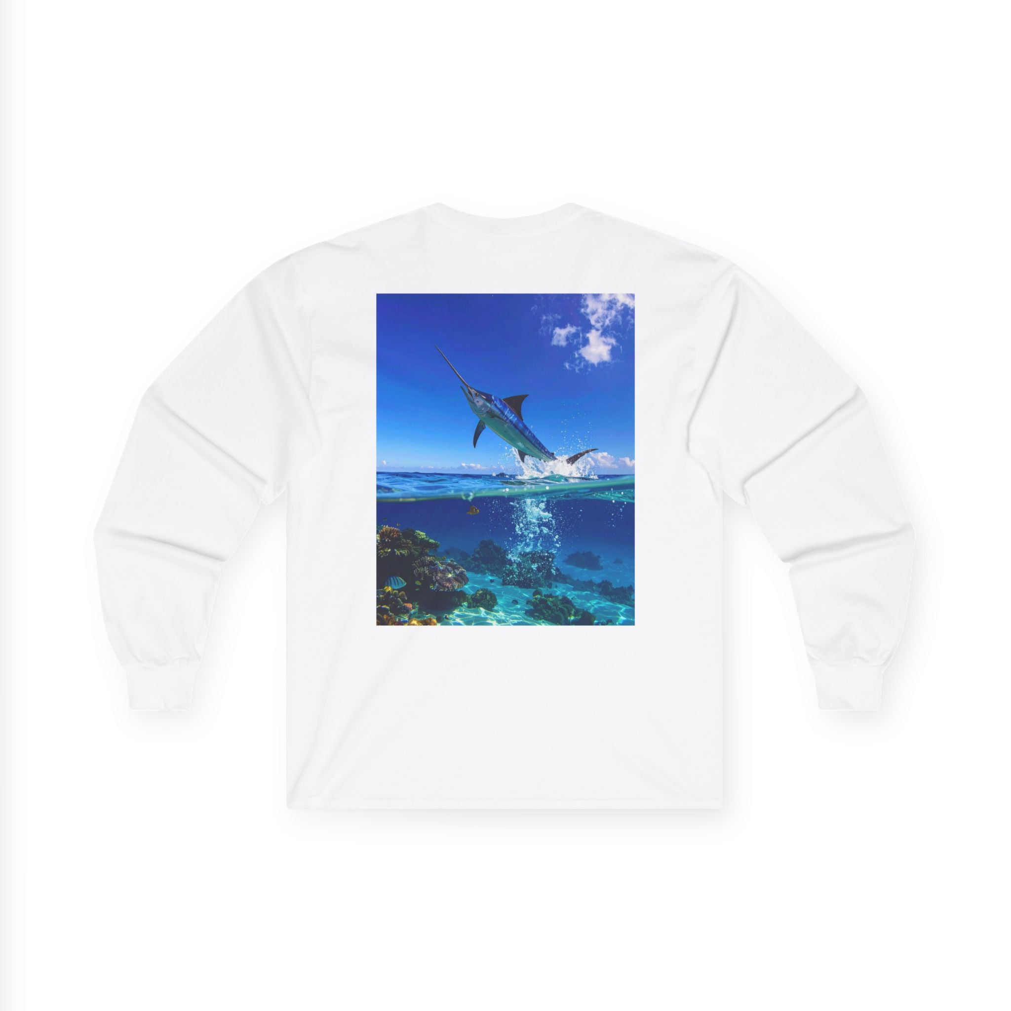 Marlin Ocean Jump Long Sleeve Tee
