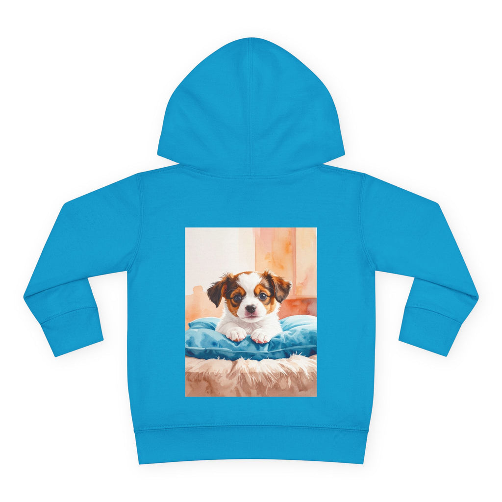 Puppy Toddler Pullover Fleece Hoodie