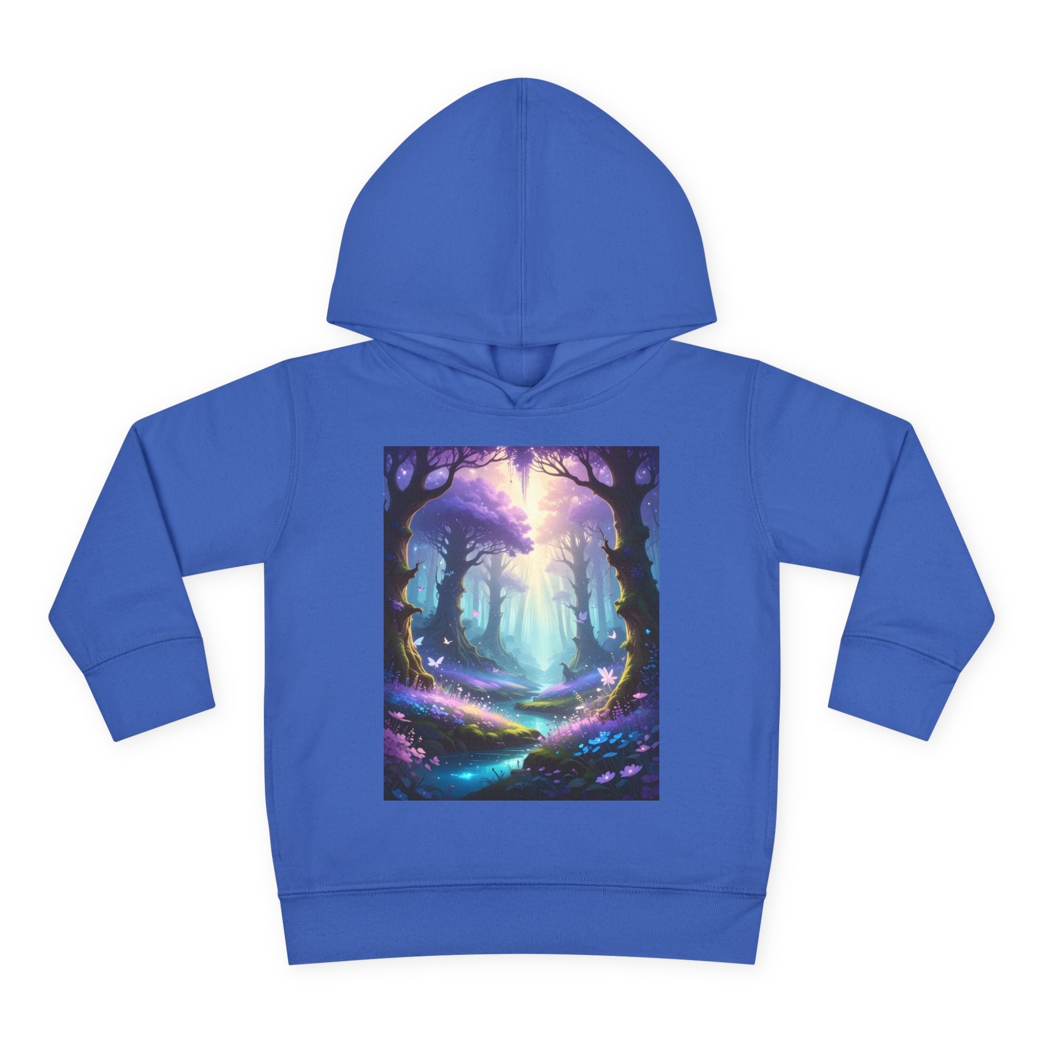 Enchanted Forest Toddler Pullover Fleece Hoodie