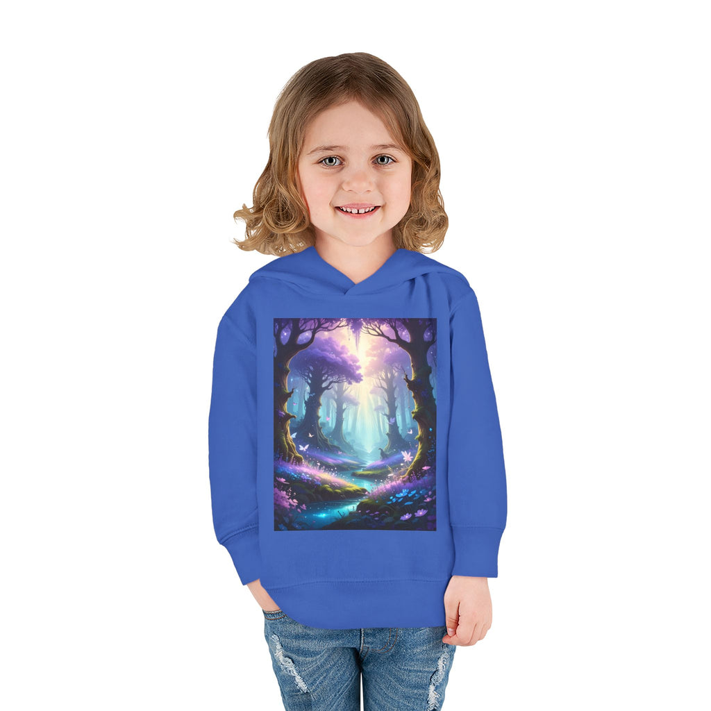 Enchanted Forest Toddler Pullover Fleece Hoodie
