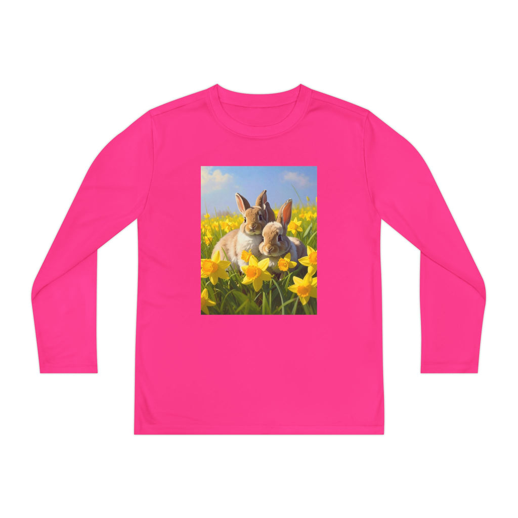 Bunnies Youth Long Sleeve Competitor Tee