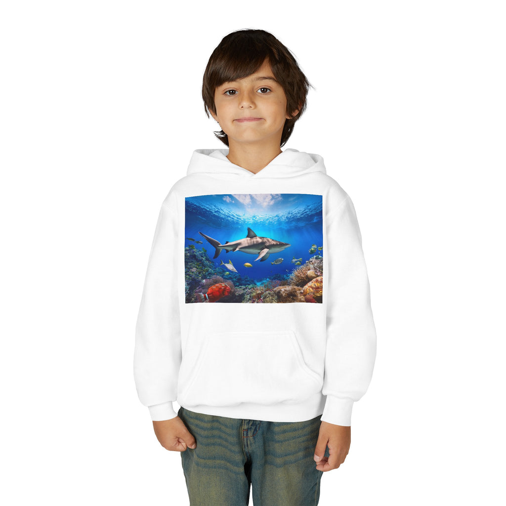 Shark Youth Heavy Blend Hooded Sweatshirt