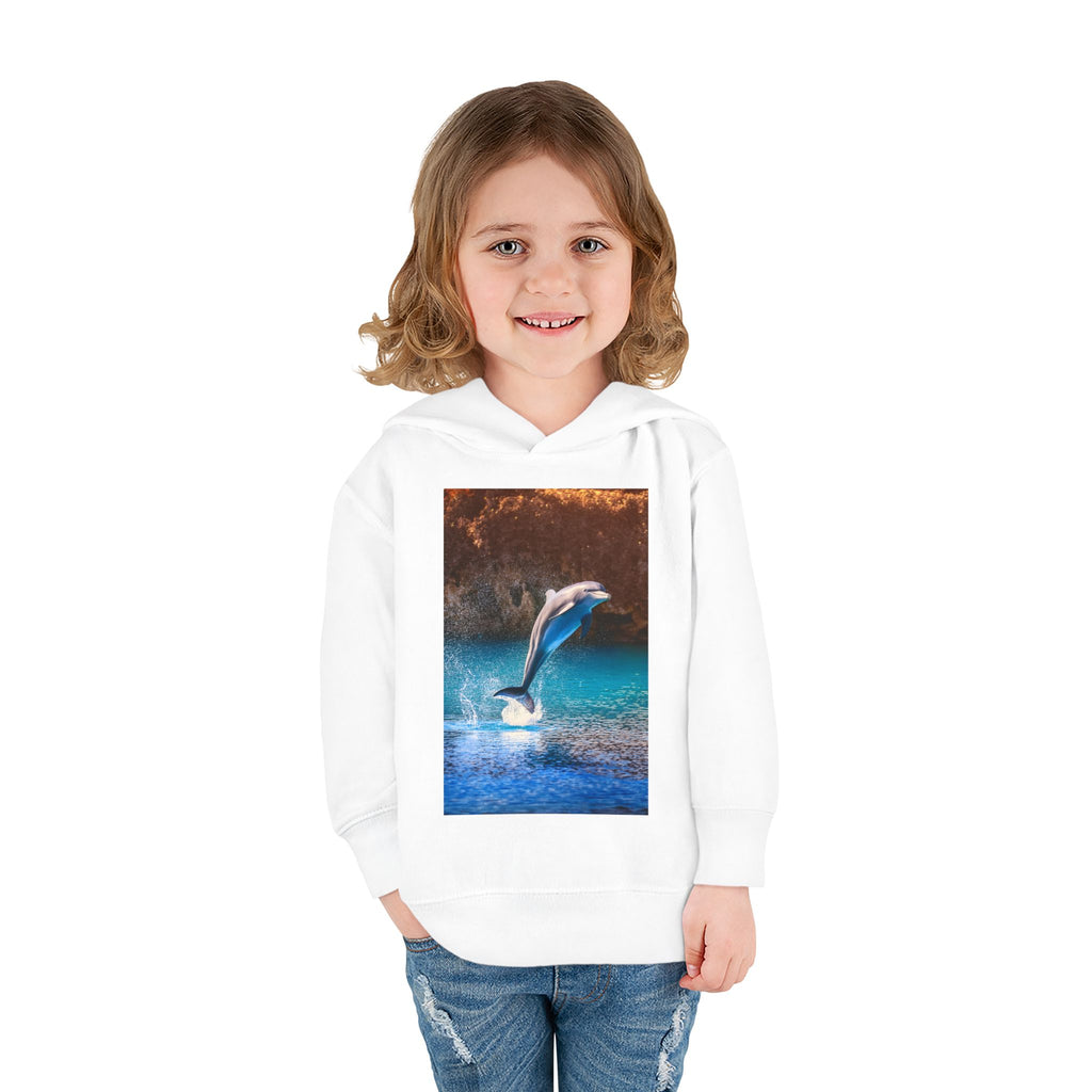 Dolphin Toddler Pullover Fleece Hoodie