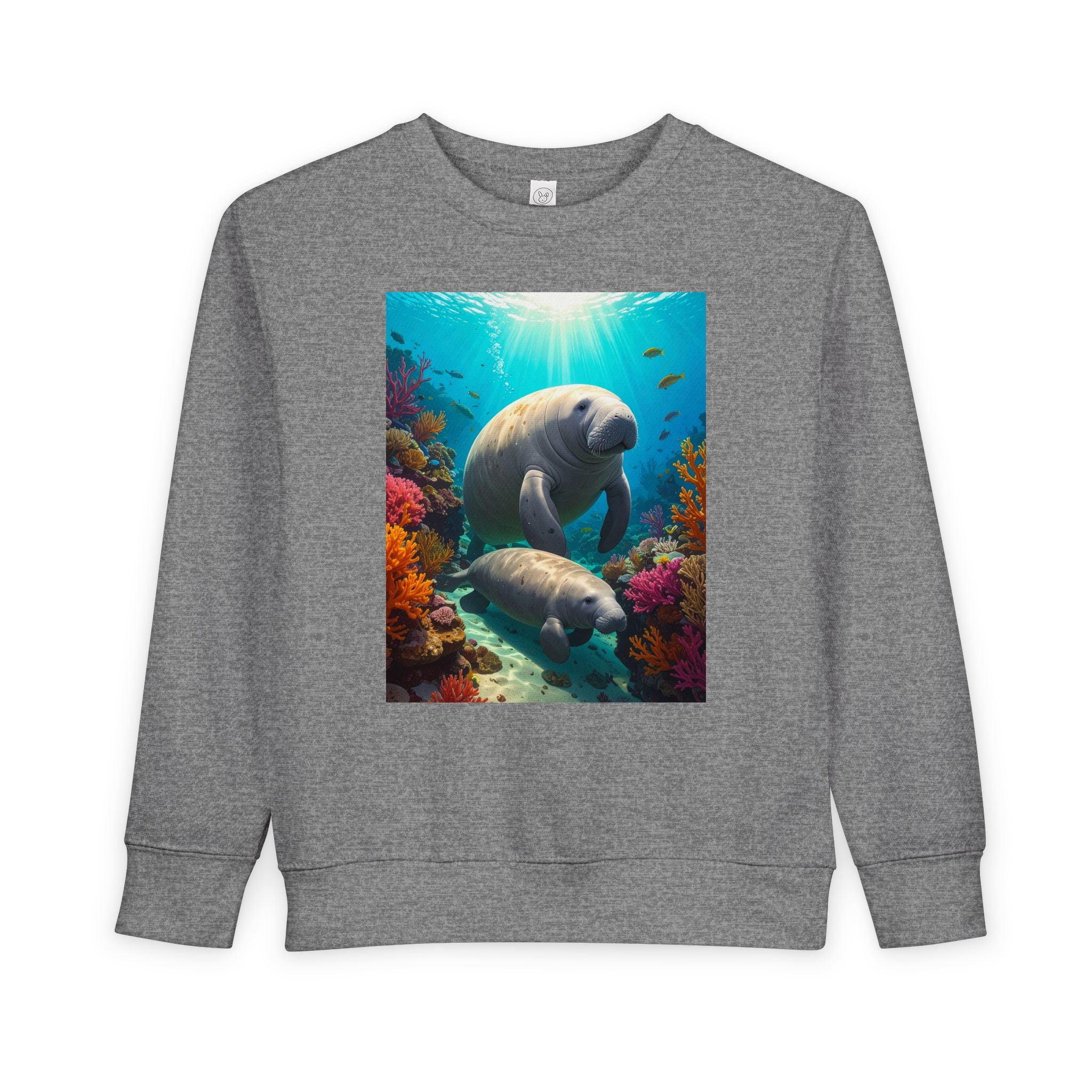 Manatee & Cub Toddler Sweatshirt