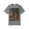 Bobcat in the Forest T-Shirt — Realistic Wildcat Nature Tee