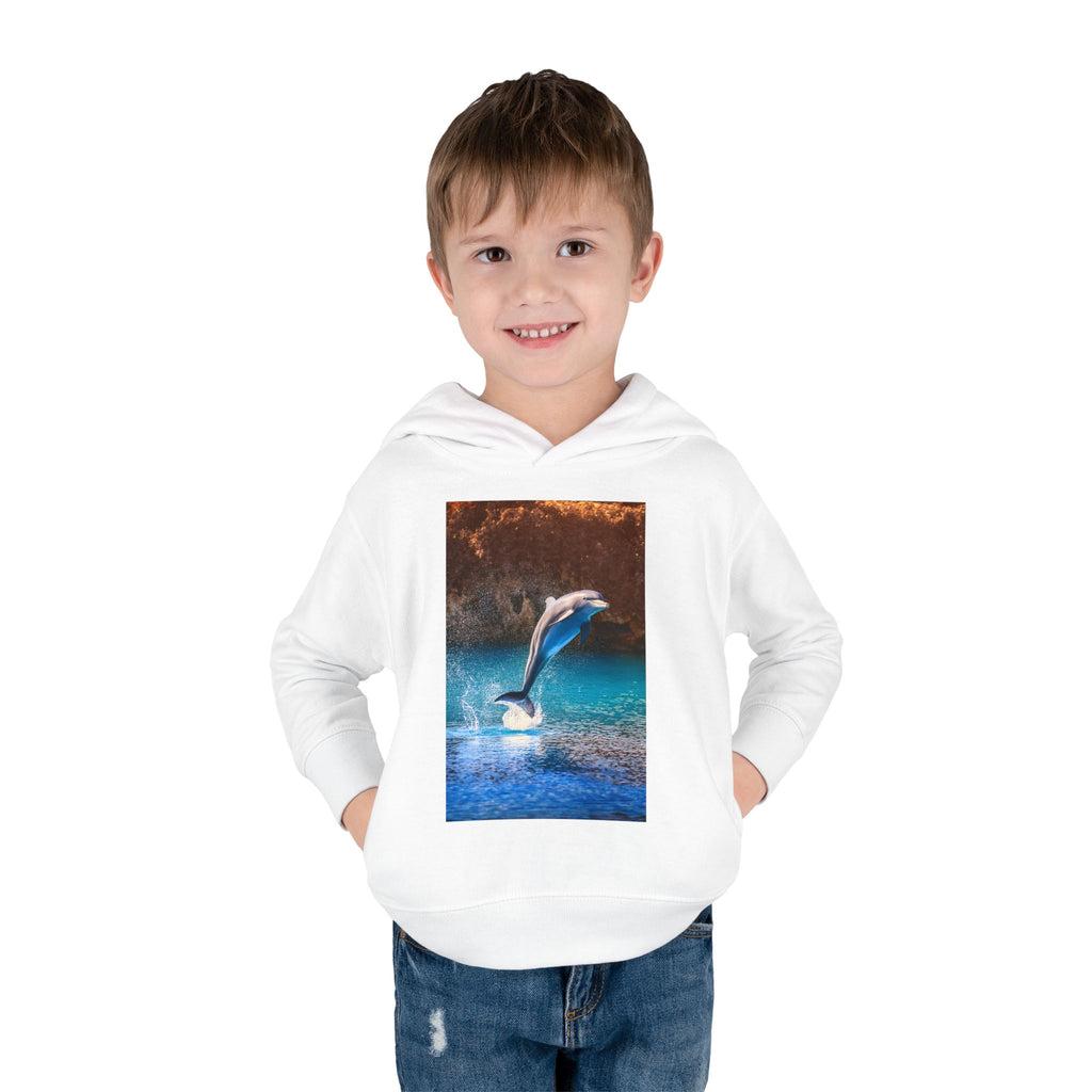Dolphin Toddler Pullover Fleece Hoodie