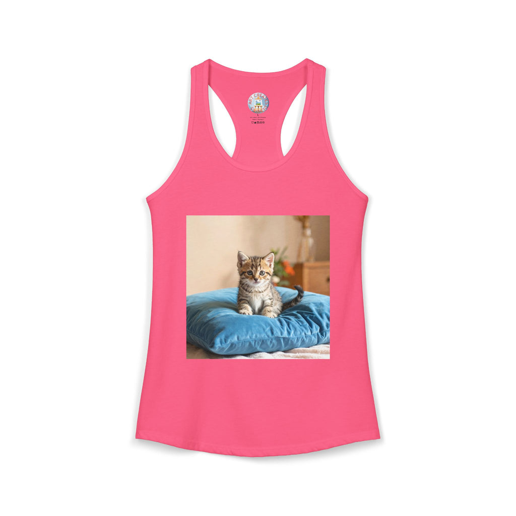 Pillow Kitten-Women's Ideal Racerback Tank