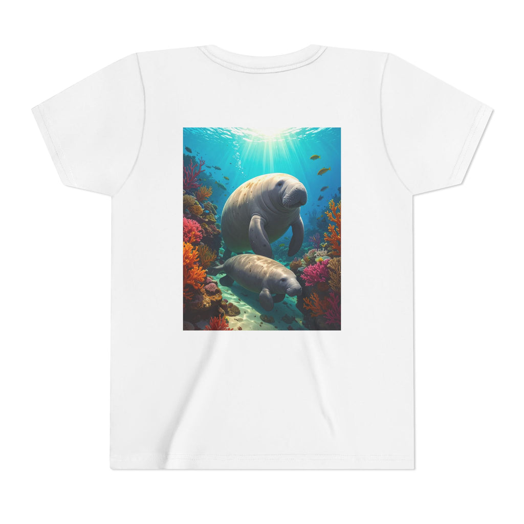 Manatee & Cub Youth Short Sleeve Tee