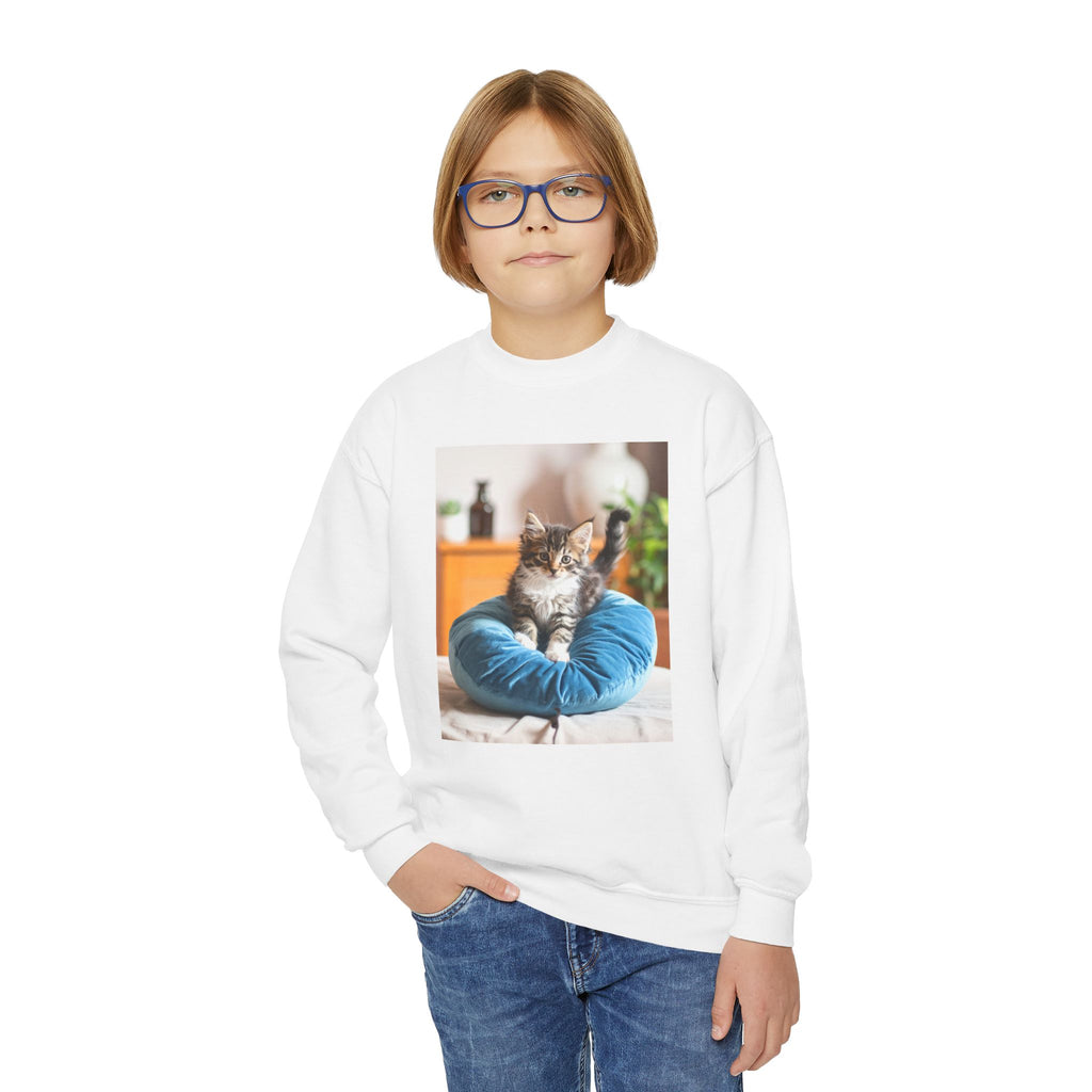 Kitten Youth Crewneck Sweatshirt