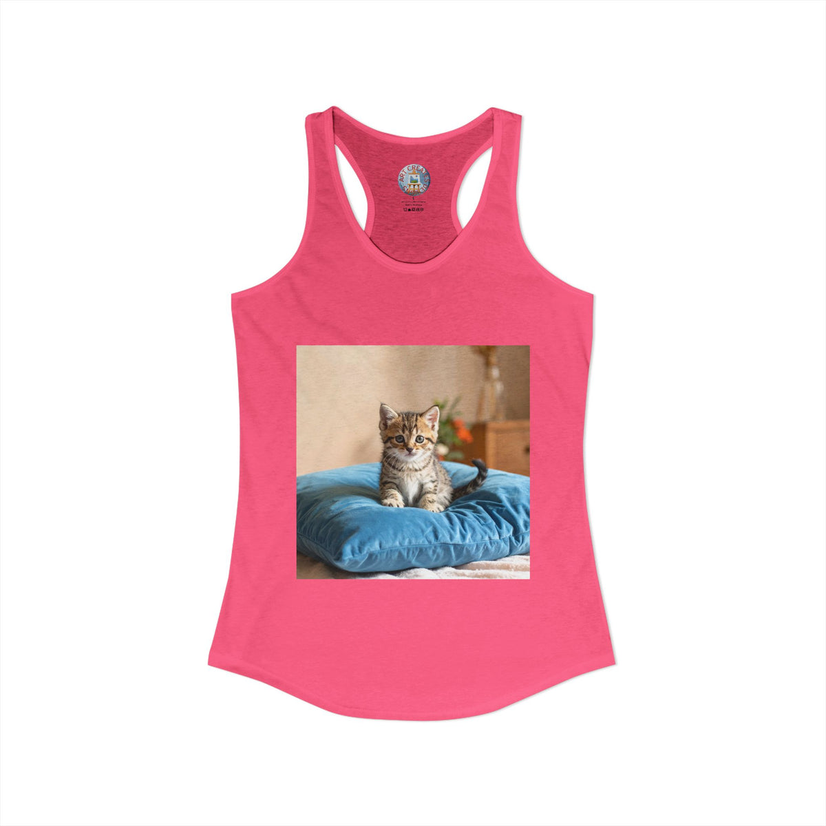 Pillow Kitten-Women's Ideal Racerback Tank