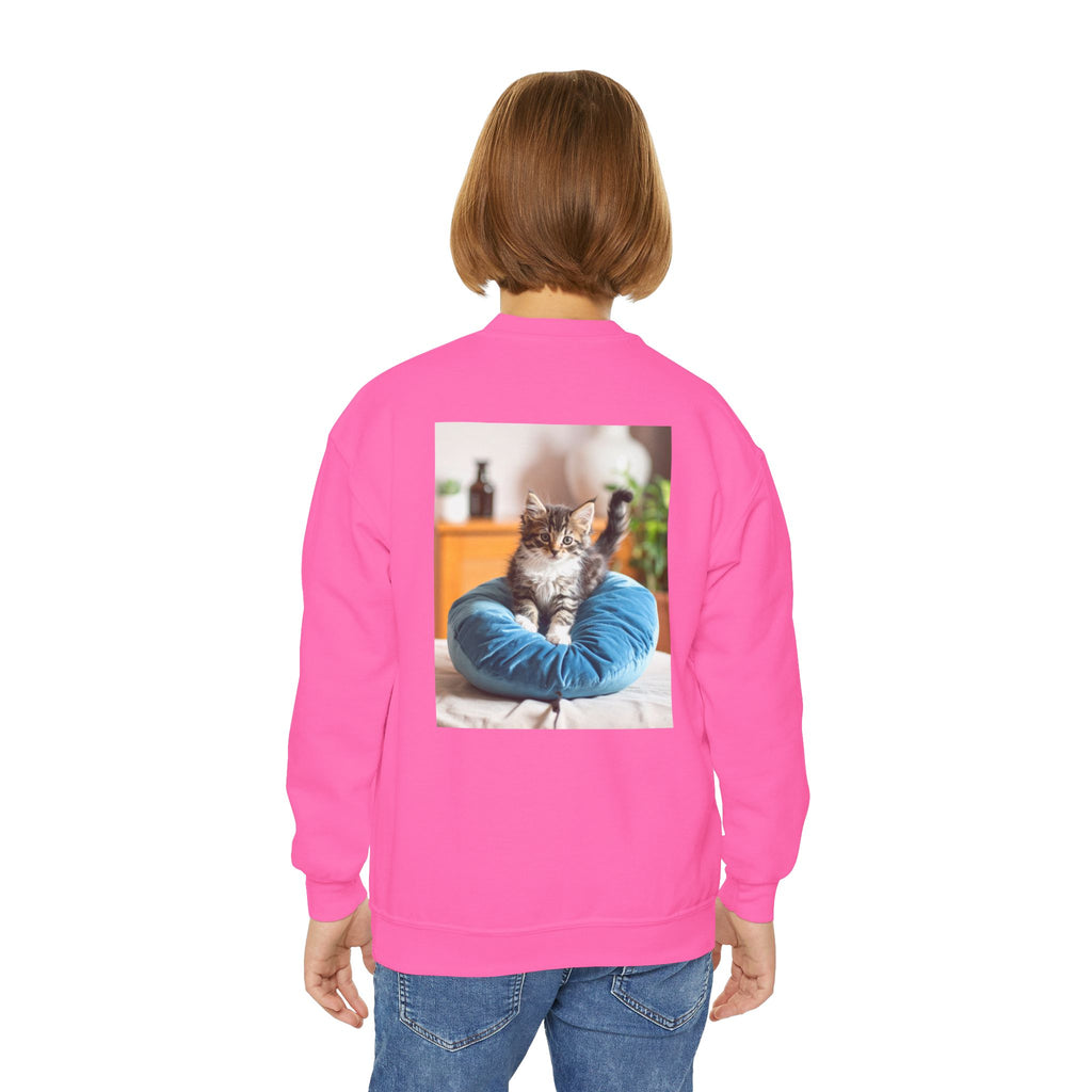 Kitten Youth Crewneck Sweatshirt