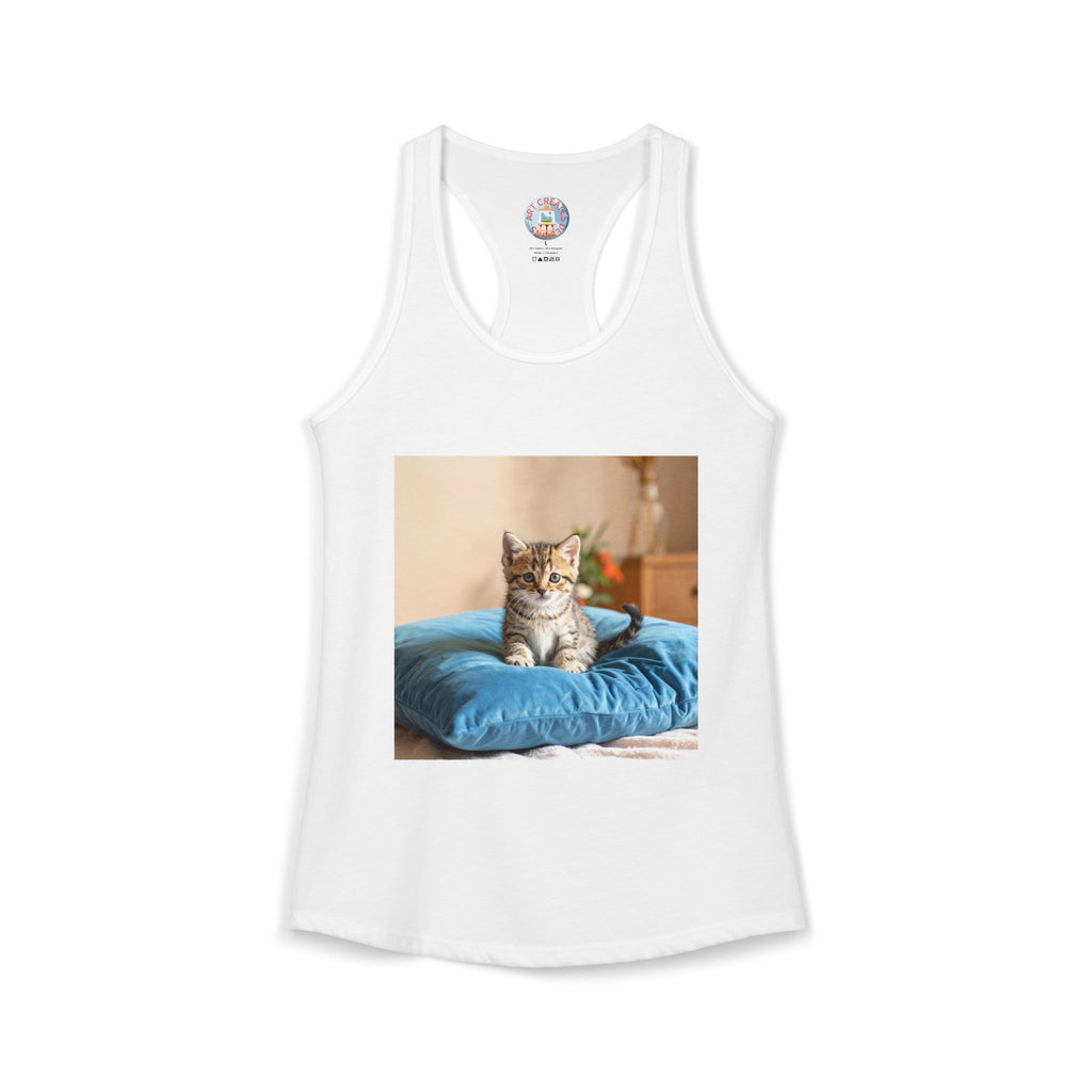 Pillow Kitten-Women's Ideal Racerback Tank