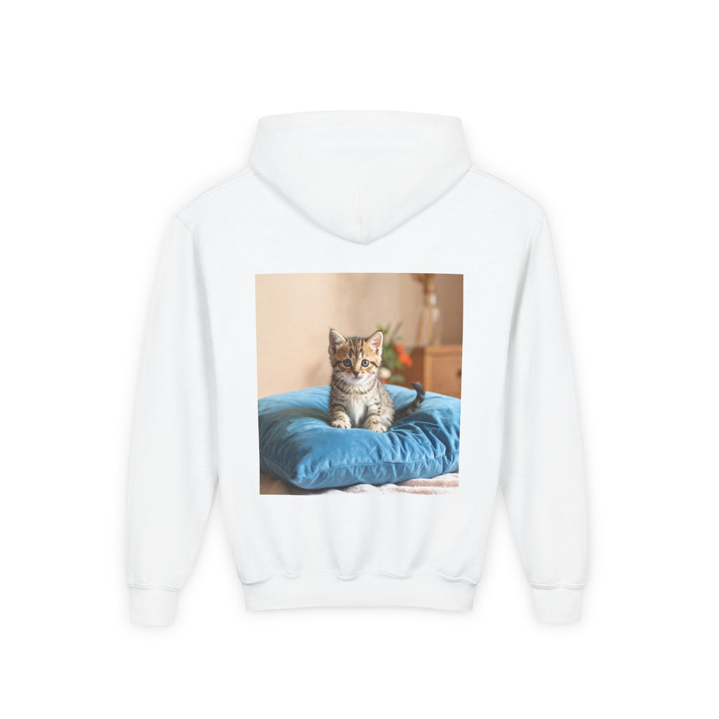 Kitten Youth Heavy Blend Hooded Sweatshirt