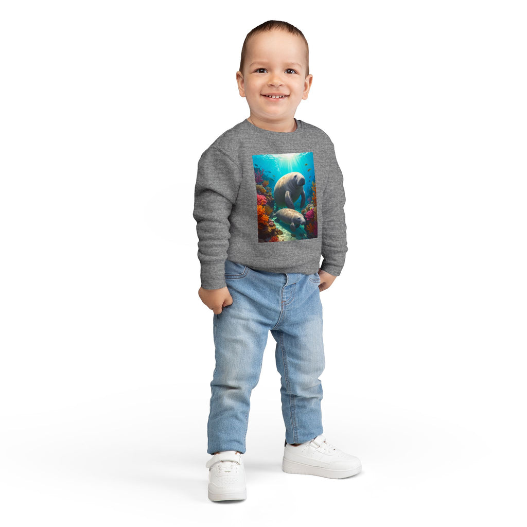 Manatee & Cub Toddler Sweatshirt
