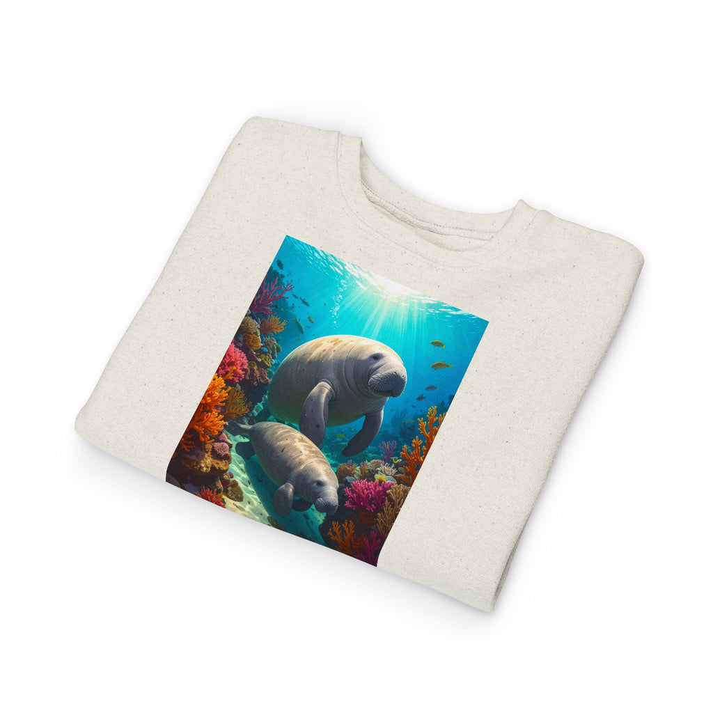 Manatee & Cub Toddler Sweatshirt