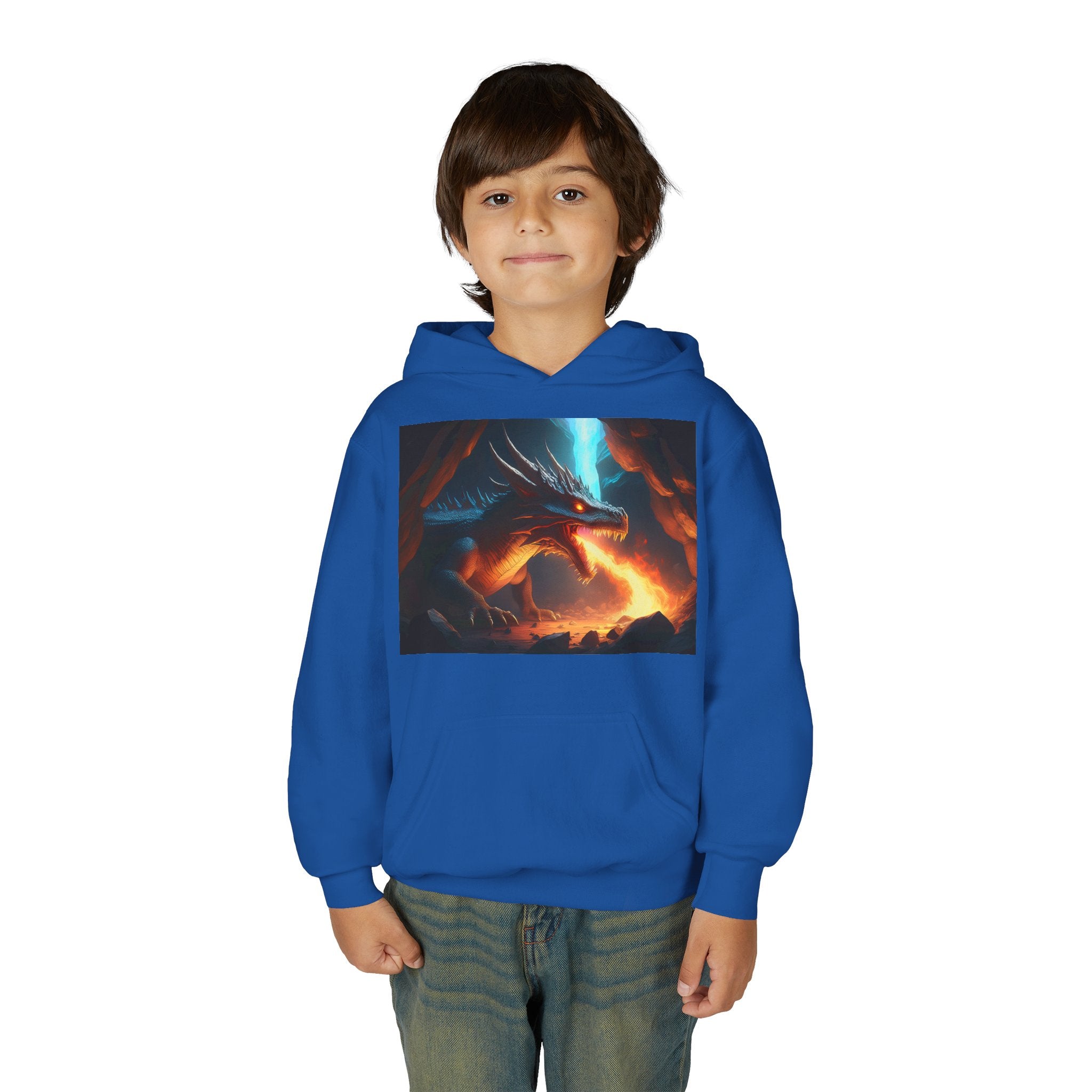 Dragon Youth Heavy Blend Hooded Sweatshirt