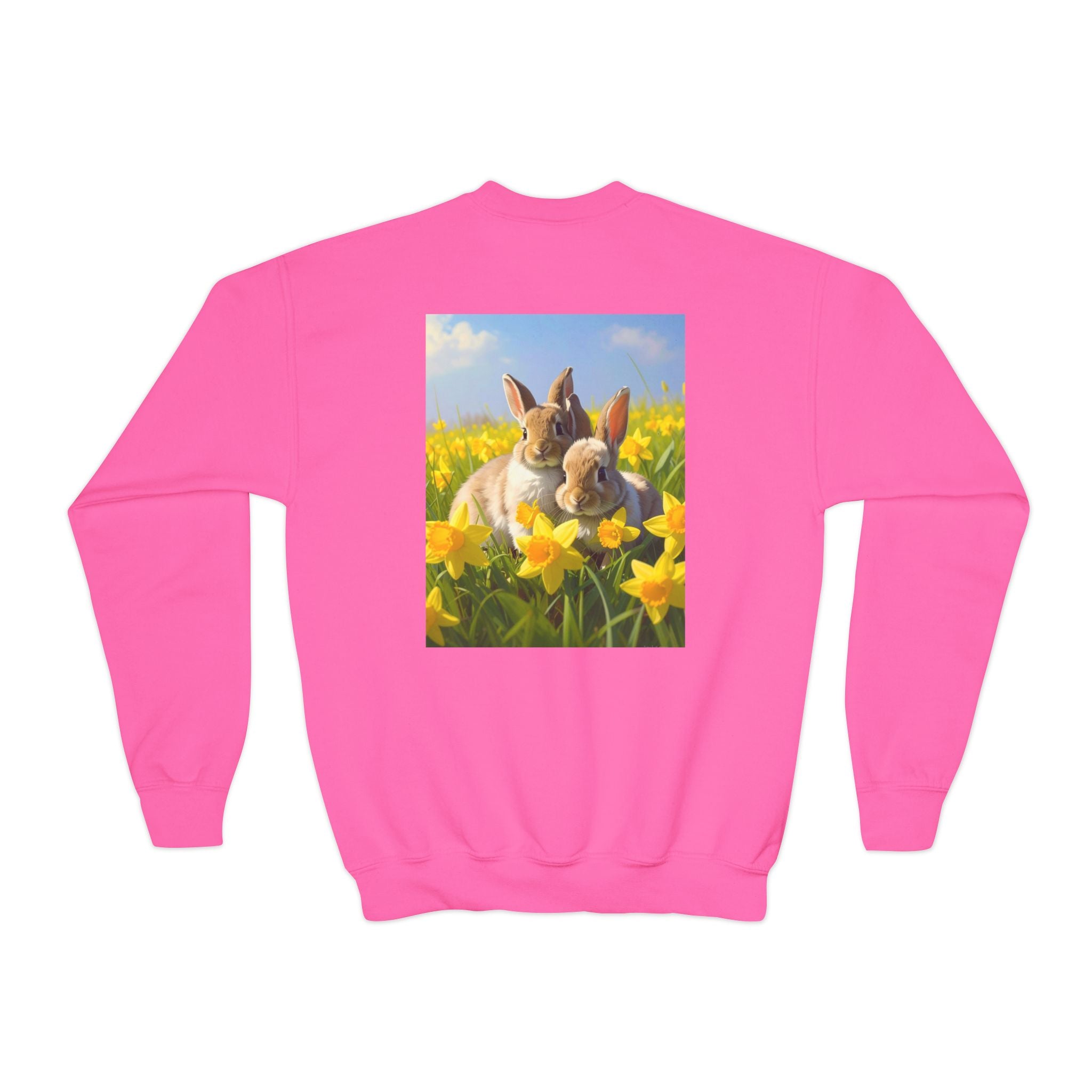 Bunnies Youth Crewneck Sweatshirt