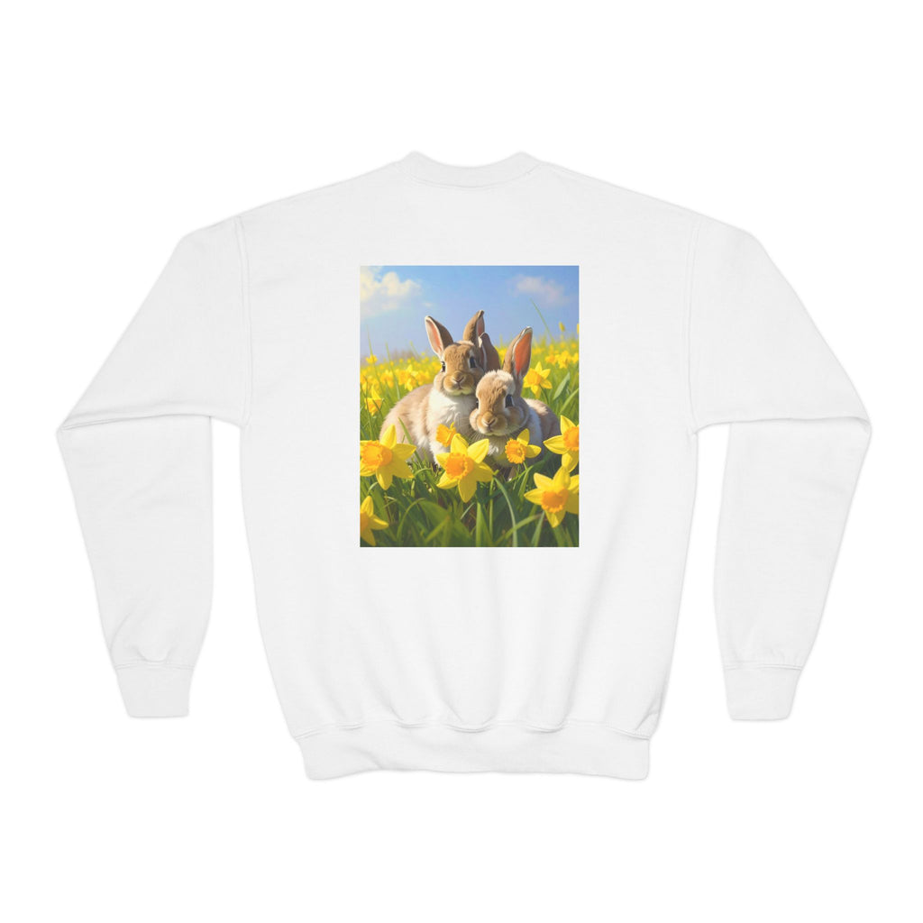 Bunnies Youth Crewneck Sweatshirt
