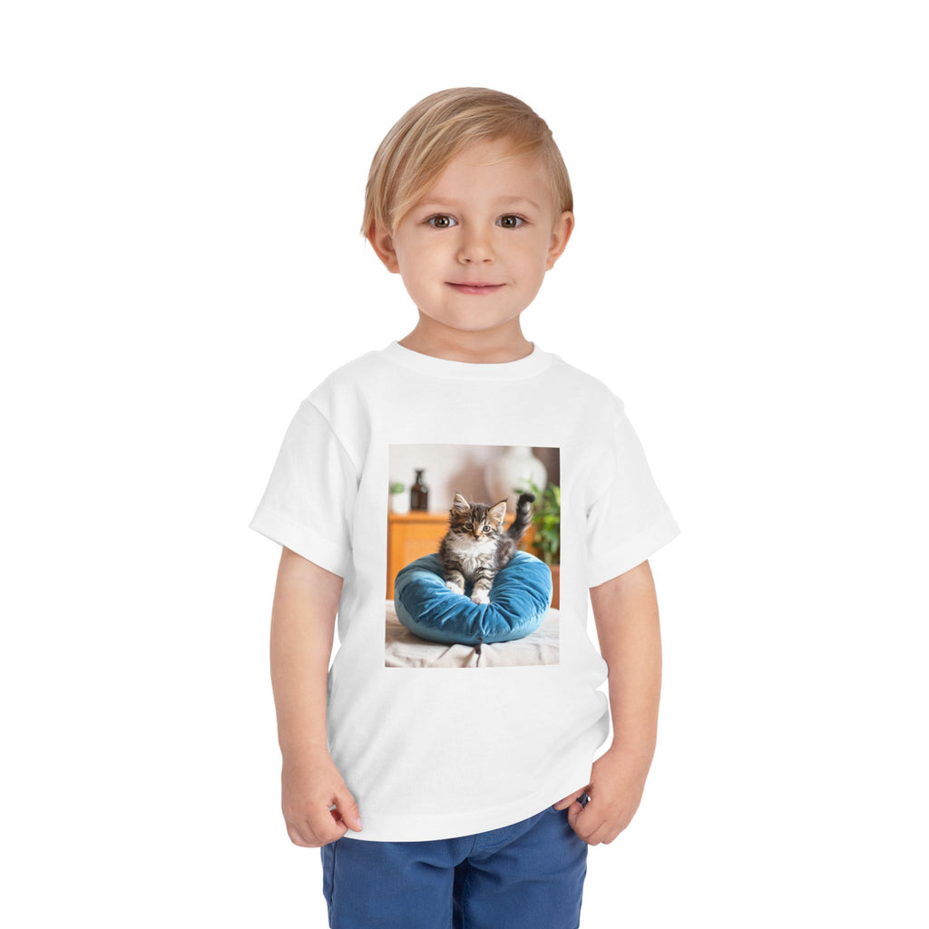 Kitten Toddler Short Sleeve Tee