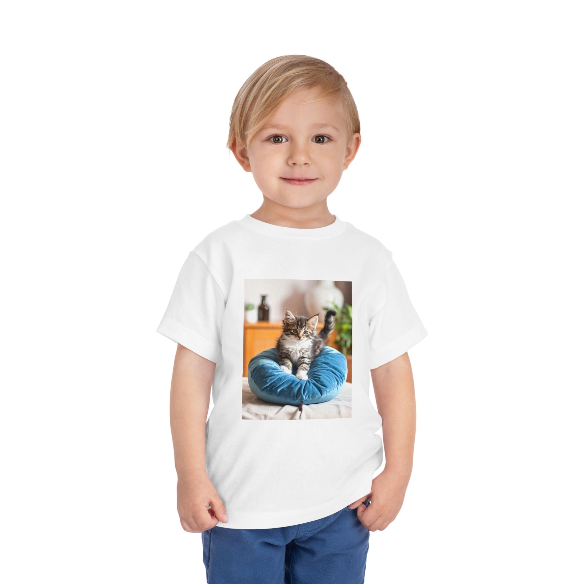 Kitten Toddler Short Sleeve Tee