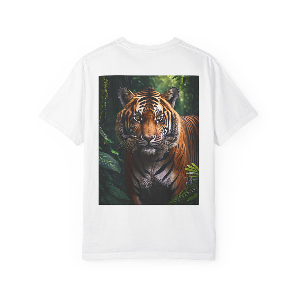 Tiger Portrait Graphic T-Shirt — Jungle Wildlife Tee