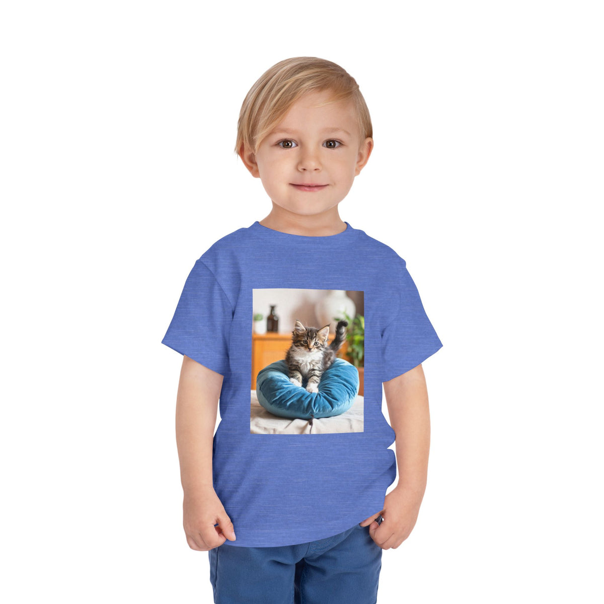 Kitten Toddler Short Sleeve Tee