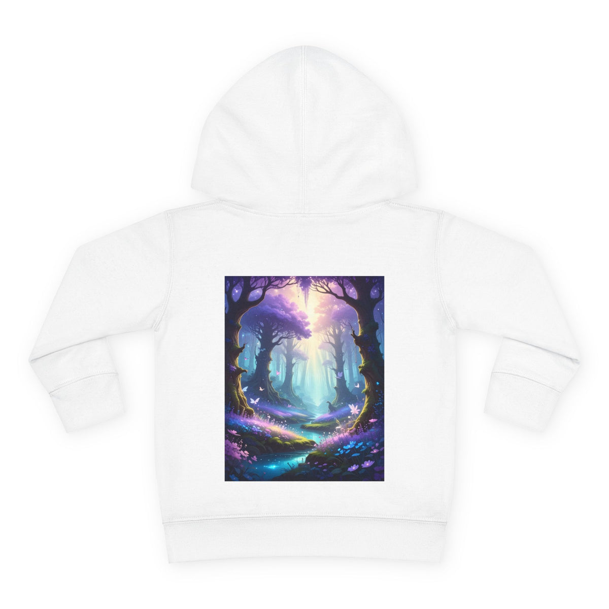 Enchanted Forest Toddler Pullover Fleece Hoodie
