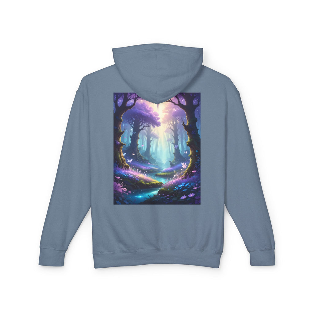Magical Forest Hoodie — Ethereal Woodland Path Graphic Sweatshirt