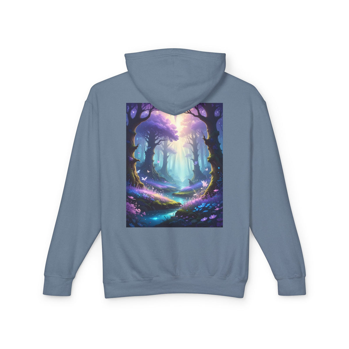 Magical Forest Hoodie — Ethereal Woodland Path Graphic Sweatshirt