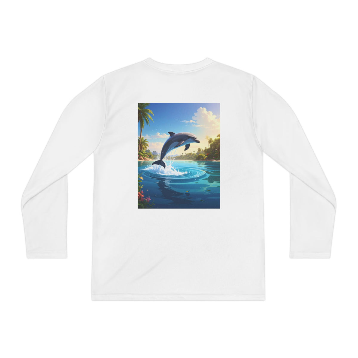 Dolphin Youth Long Sleeve Competitor Tee