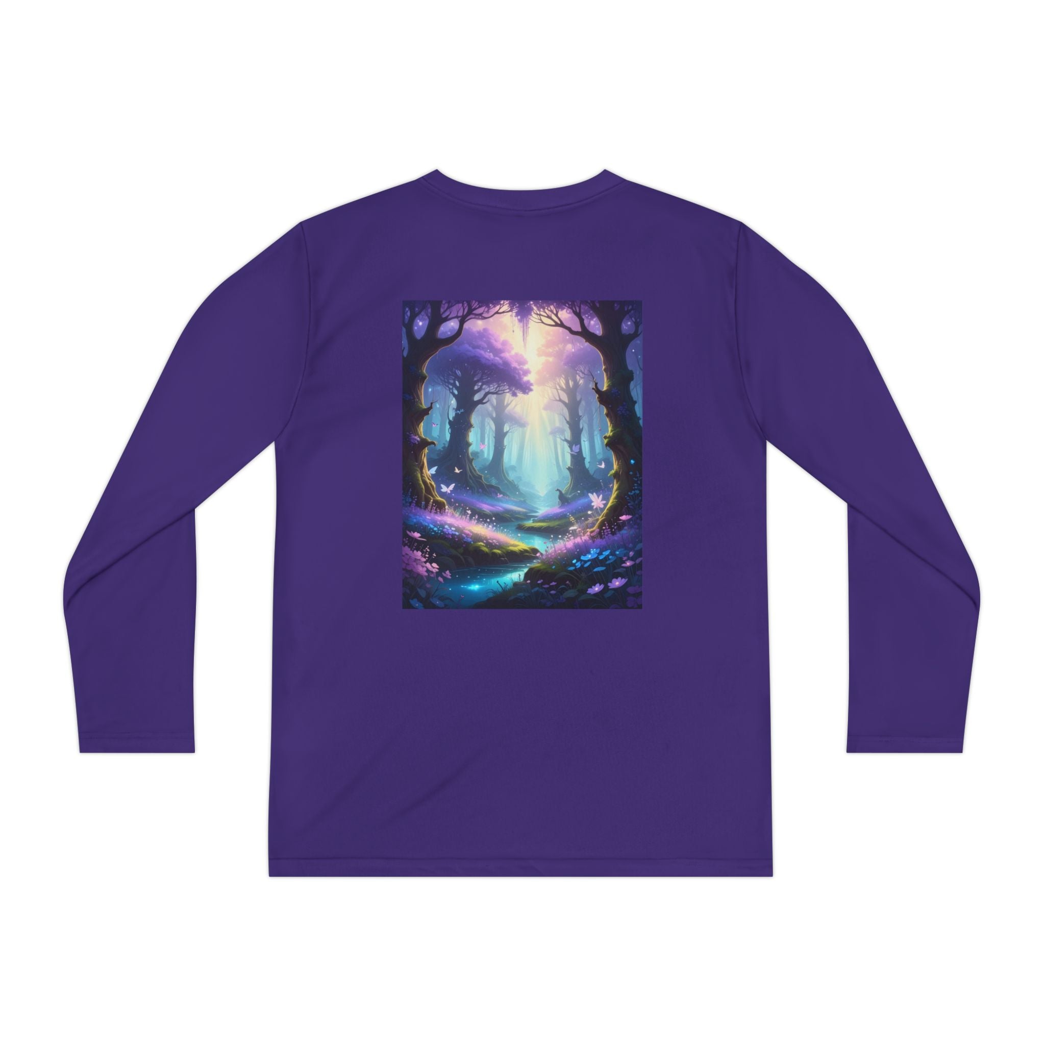 Enchanted Forest Youth Long Sleeve Competitor Tee