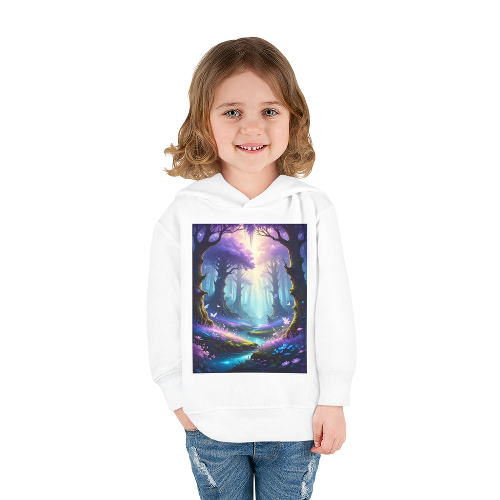 Enchanted Forest Toddler Pullover Fleece Hoodie