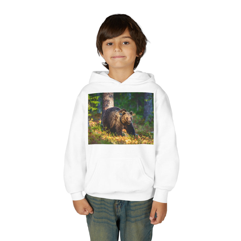 Bear Youth Heavy Blend Hooded Sweatshirt