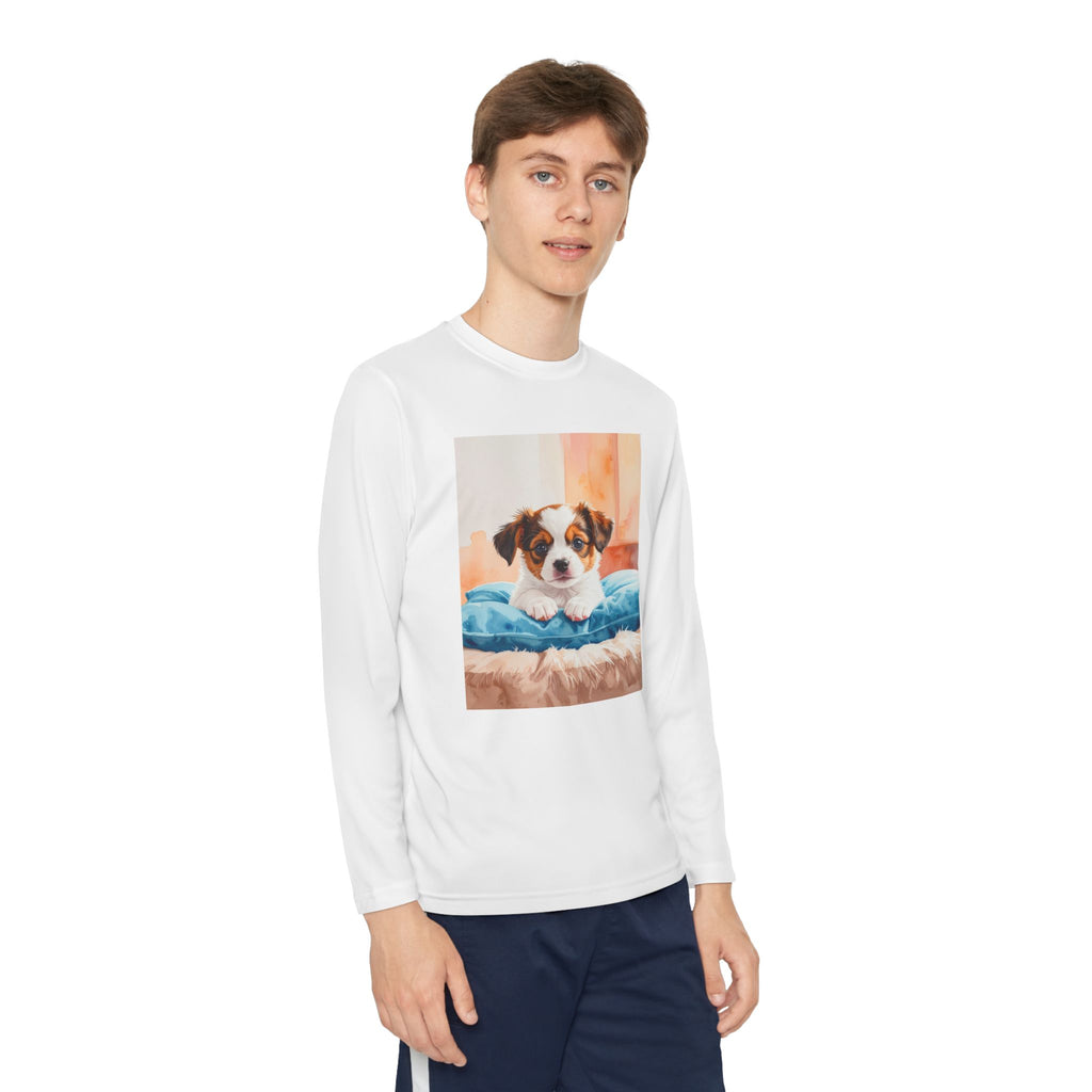 Puppy Youth Long Sleeve Competitor Tee