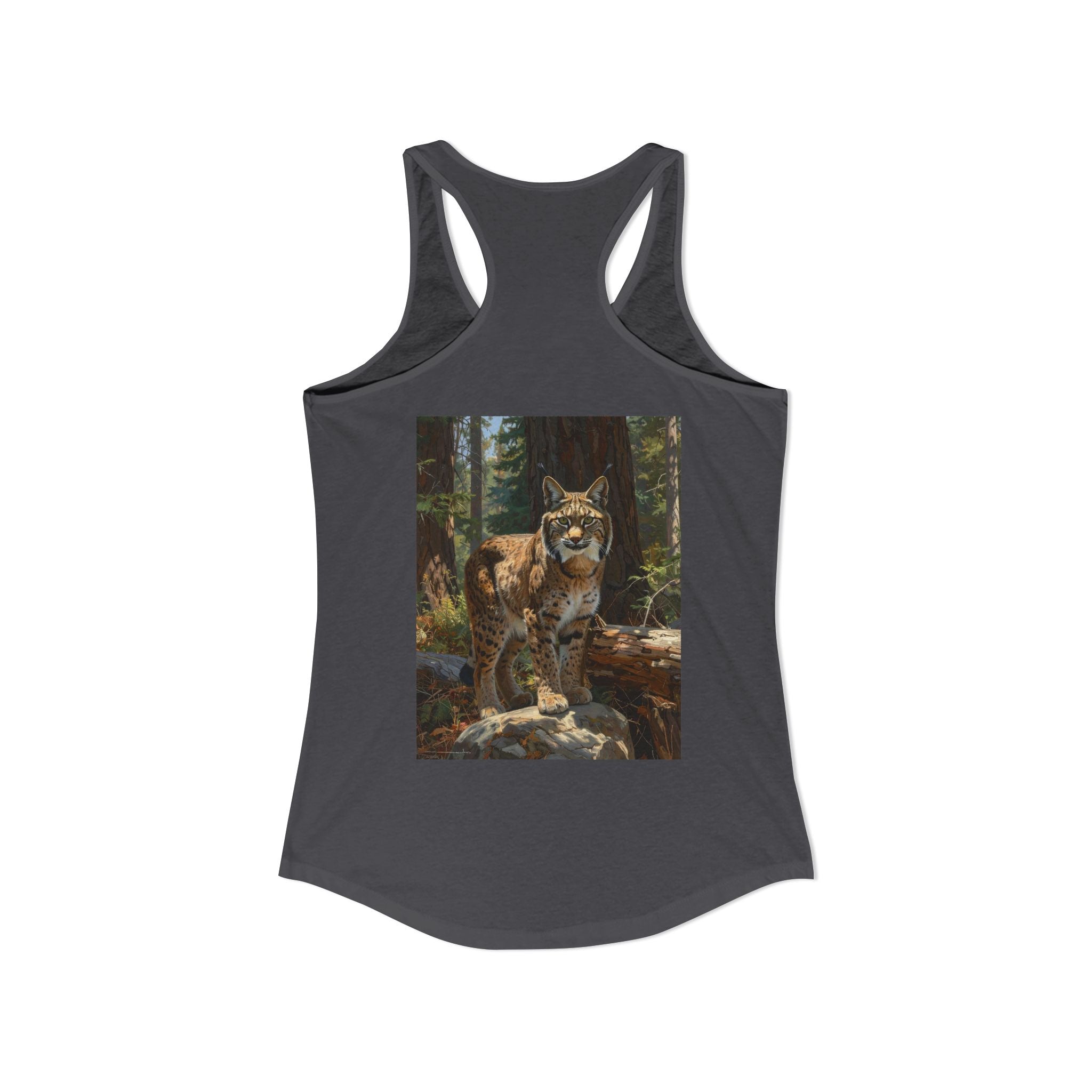 Bobcat-Women's Ideal Racerback Tank