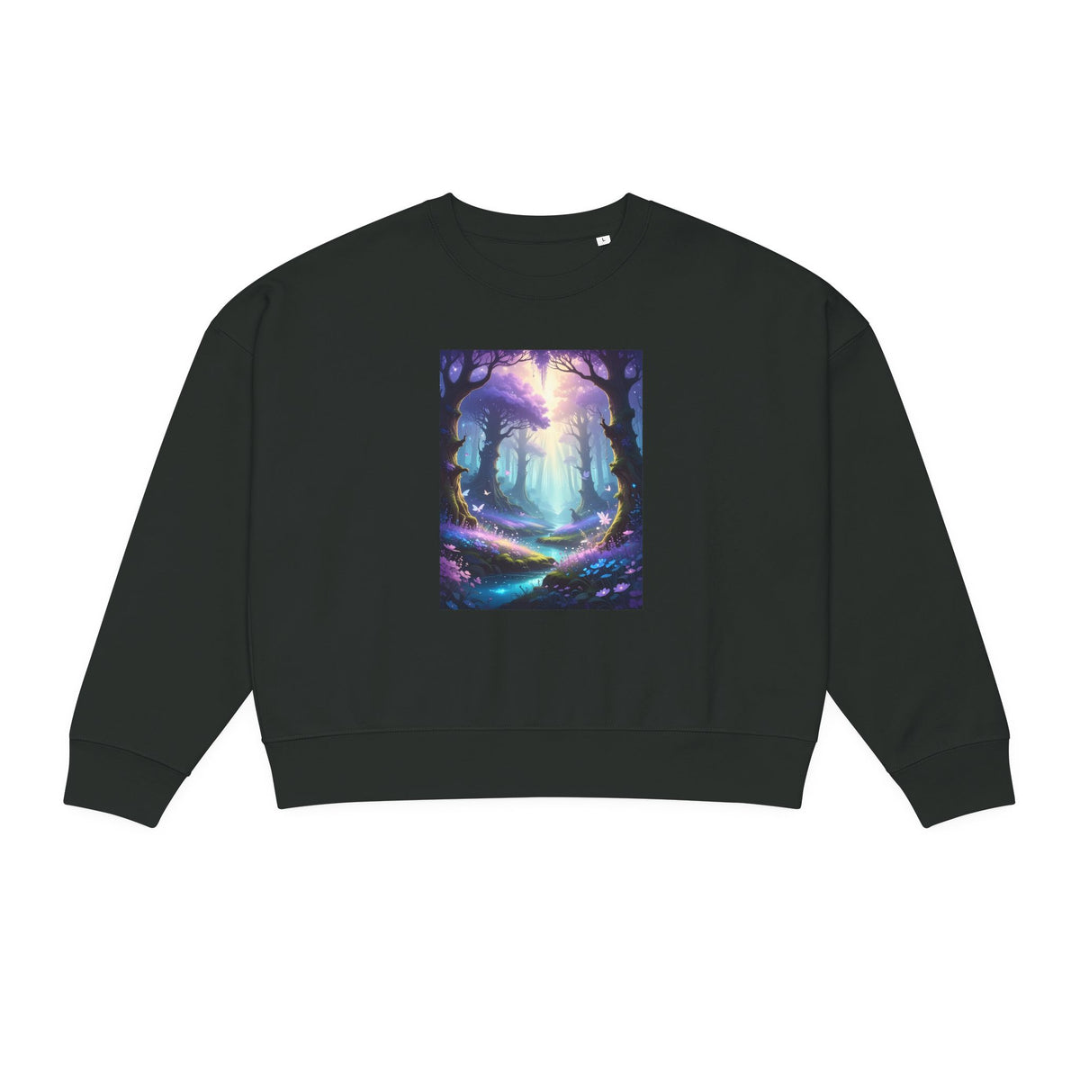 Mystical Forest Crewneck Sweatshirt — Enchanted Pathway Graphic