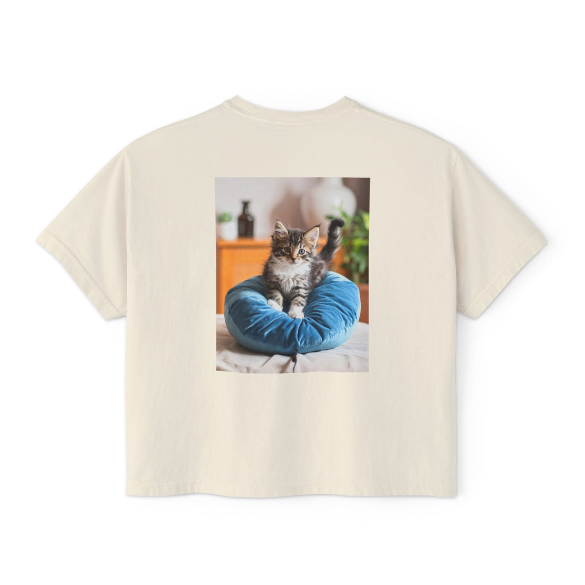 Pillow Kitten-Women's Boxy Tee